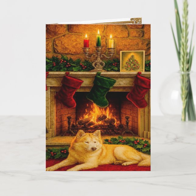 Christmas Greeting Card Helgkort (Framsida)
