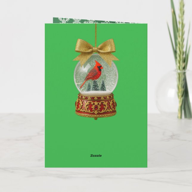 Christmas Greeting Card Helgkort (Baksida)