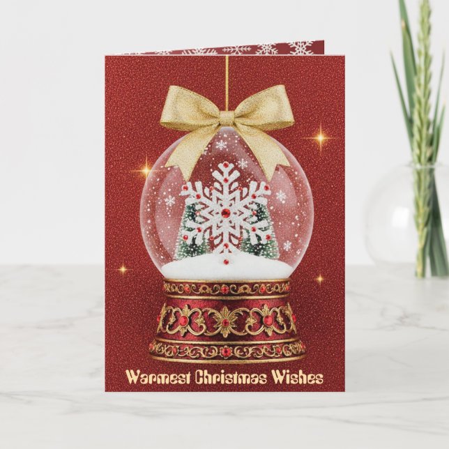 Christmas Greeting Card Helgkort (Framsida)