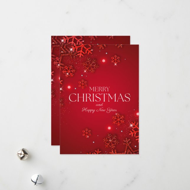 Christmas Greeting Card Julkort (Fram/Back In Situ)