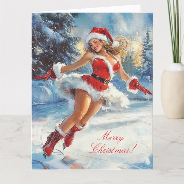 Christmas Greeting Card. Kort (Framsida)
