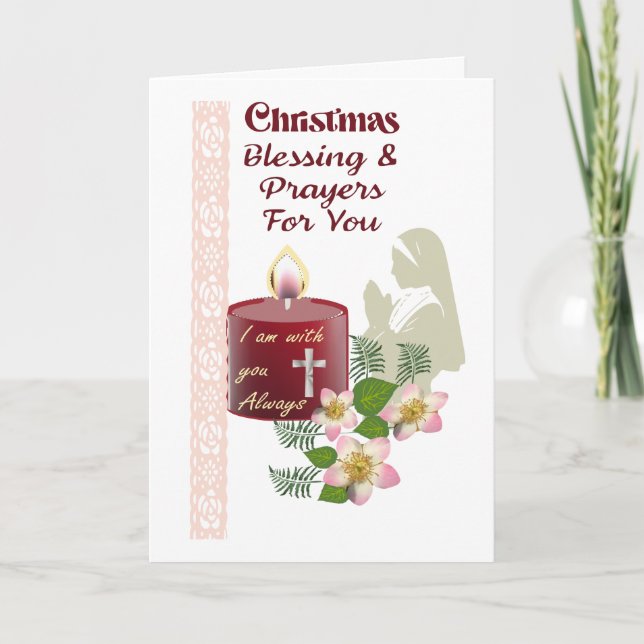 Christmas Greetings for nuns Helgkort (Framsida)