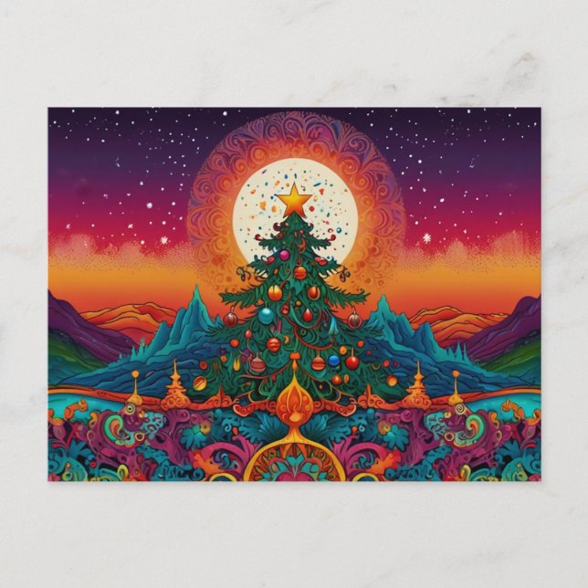 CHRISTMAS GREETINGS HELG VYKORT (Framsida)