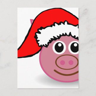 christmas gris helg vykort