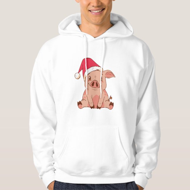 CHRISTMAS GRIS HOODIE (Framsida)