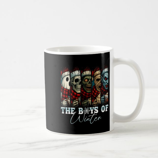 Christmas Halloween Creepmas Friends Horror Xmas C Kaffemugg (Höger)