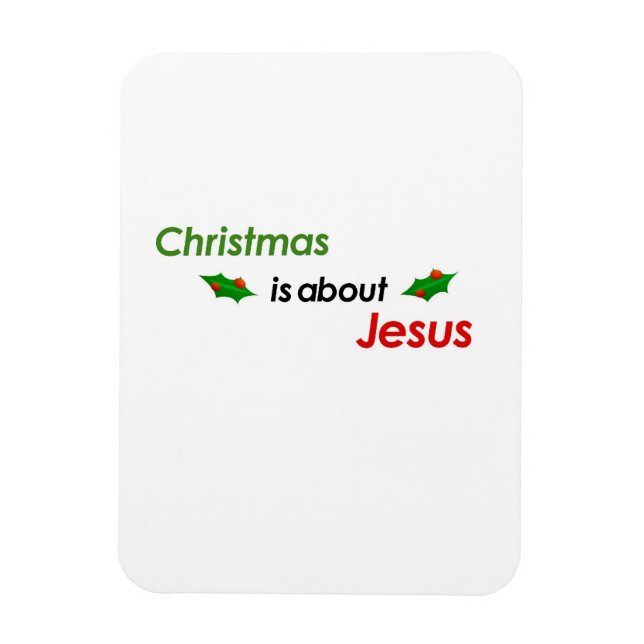CHRISTMAS HANDLAR OM JESUS MAGNET! MAGNET (Vertikal)