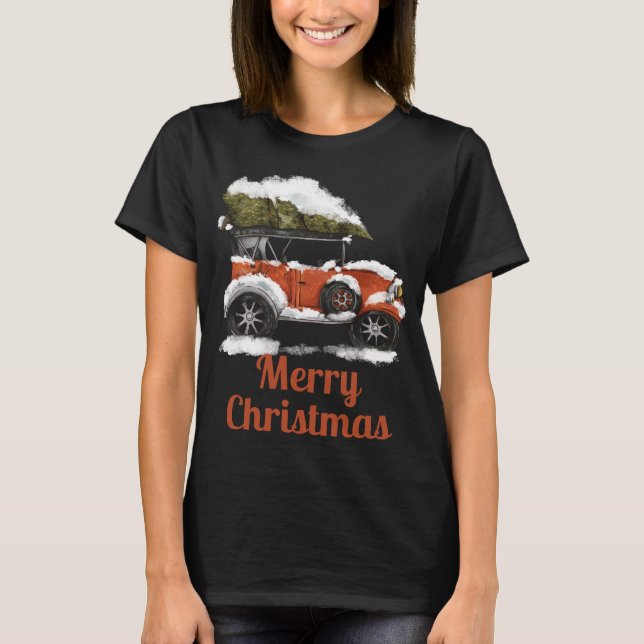 Christmas Hat for Santa T Shirt (Framsida)