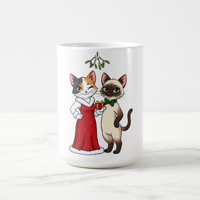 Christmas Holiday Love & Gifts Kaffemugg (Center)