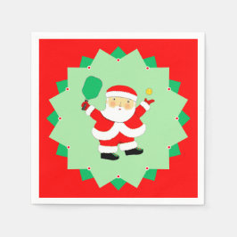 Christmas Holiday Pickleball Party Pappersservett