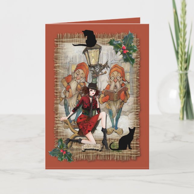 Christmas Holiday Readings Helgkort (Framsida)