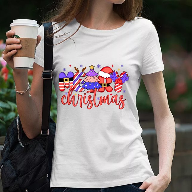 Christmas Holiday Sublimation Design T-Shirt (Skapare uppladdad)