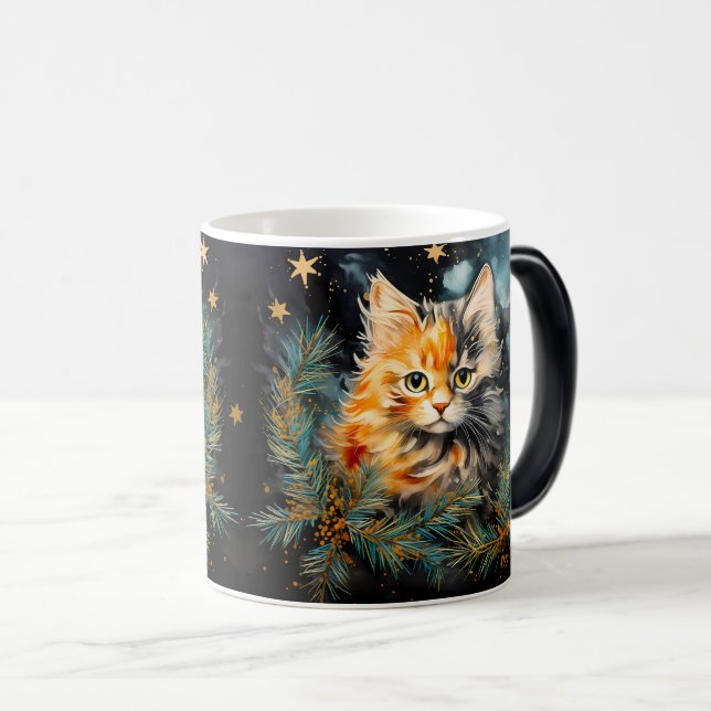 Christmas Holiday Wrap Magisk Mugg (Framsida höger)