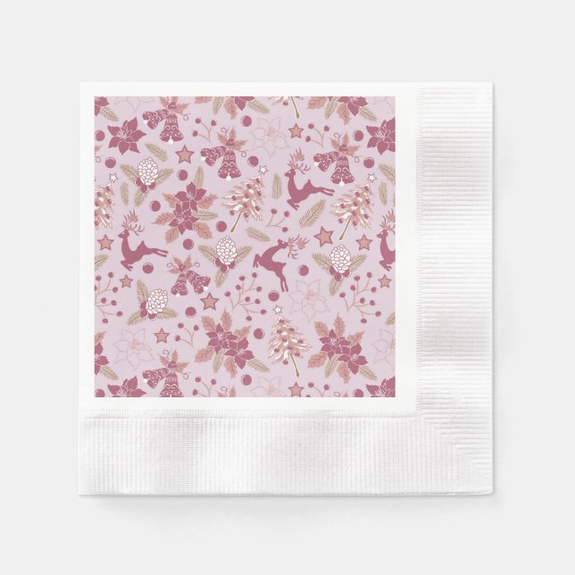 Christmas holidays pappersservett (Framsidan)