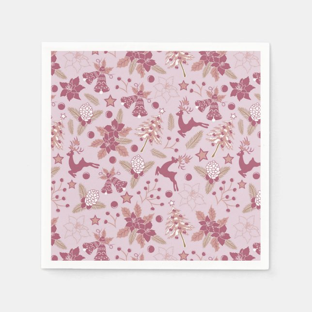 Christmas holidays pappersservett (Framsidan)