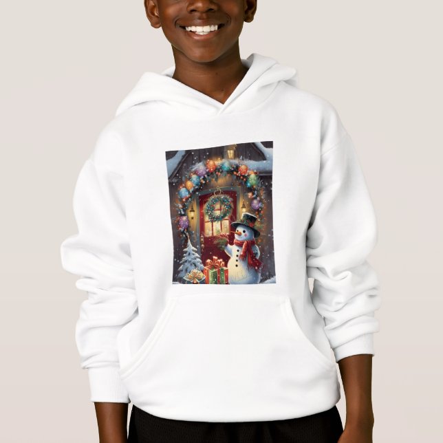 Christmas hoodie t shirt (Framsida)