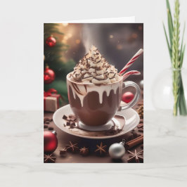 Christmas Hot Chocolate Recipe Christmas Card Helgkort