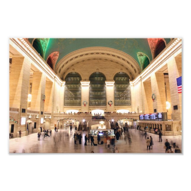 CHRISTMAS I GRAND CENTRAL STATION I NEW YORK FOTOTRYCK (Framsidan)