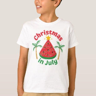 CHRISTMAS I JULY T SHIRT