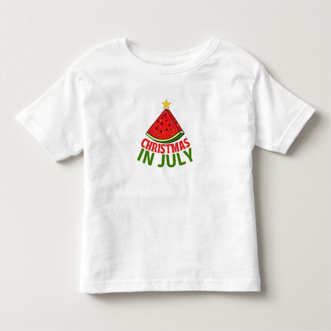 CHRISTMAS I JULY T SHIRT (Framsida)