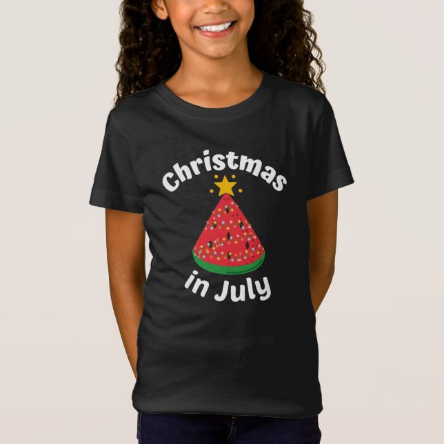 CHRISTMAS I JULY T SHIRT (Framsida)