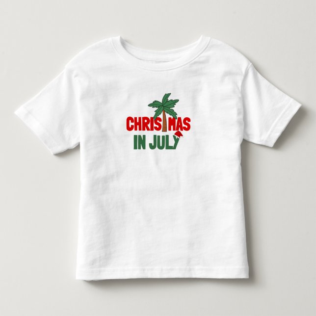 CHRISTMAS I JULY T SHIRT (Framsida)