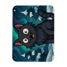 Christmas Icelandic Yule Cat  Magnet