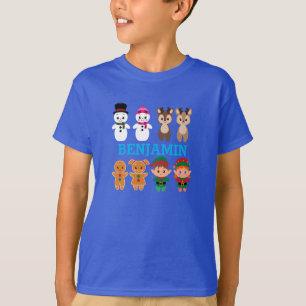 CHRISTMAS ICONS KIDS T SHIRT