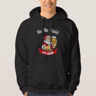 Christmas In July Santa Ho Ho Hold My Beer 1 Hoodie