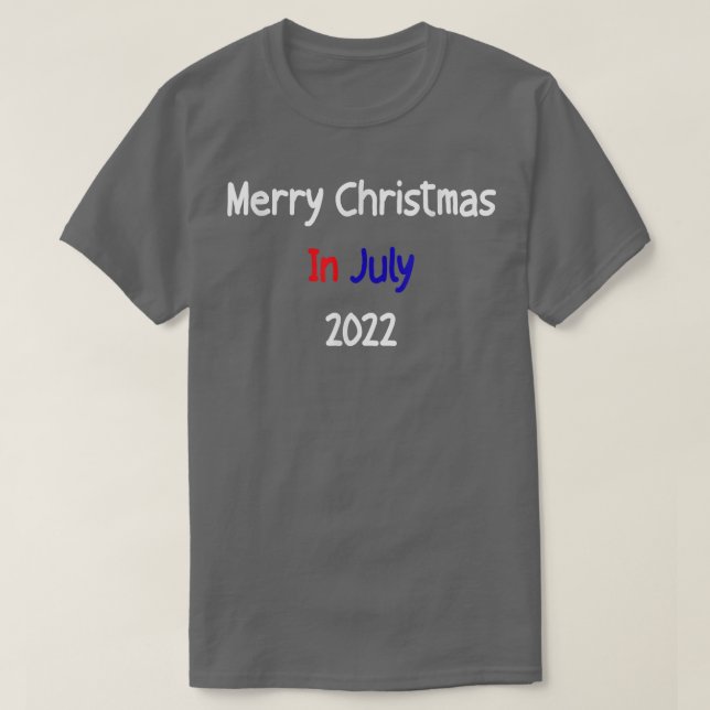 Christmas In July Summer Santa Xmas 2022  T Shirt (Design framsida)