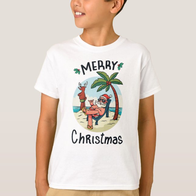 Christmas in July T Shirt (Framsida)