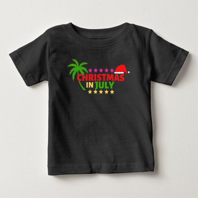CHRISTMAS IN JULY T-Shirt (Framsida)