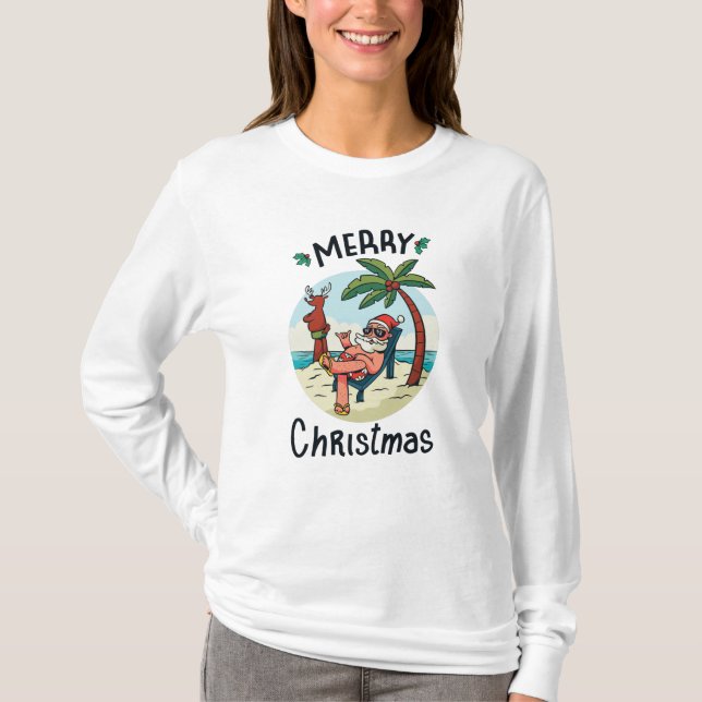 Christmas in July T Shirt (Framsida)