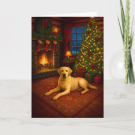 Christmas In Tennessee Labrador Holiday Card Helgkort