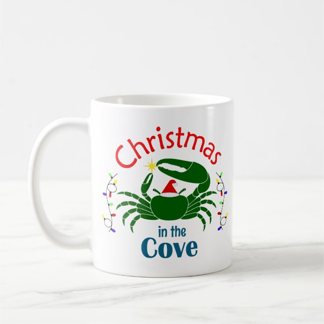 Christmas in the Cove 11 oz Mug Kaffemugg (Vänster)