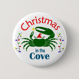 Christmas in the Cove Medium Button Knapp