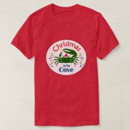 Christmas in the Cove Vuxen T-shirt (mörka färger)