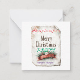 christmas invitations cards anteckningskort