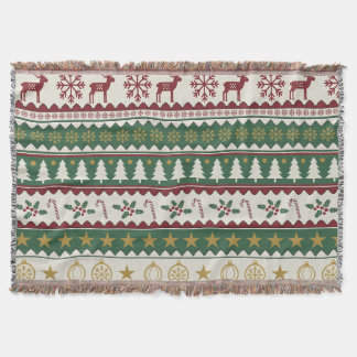 Christmas is cozy and refreshing Throw Blanket Filt