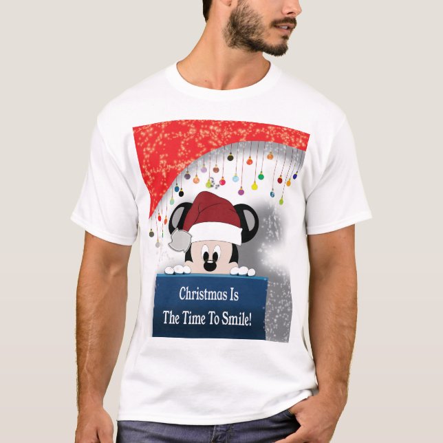 Christmas Is the Time to Smile Tee (Framsida)