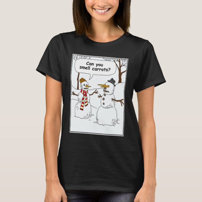 Christmas Joke Can You Smell Carrots Xmas  Idea T Shirt (Framsida)