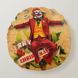 Christmas Joke Rund Kudde