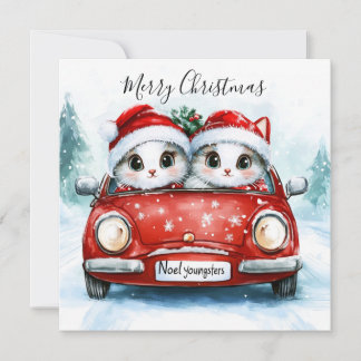 Christmas Journey with Furry Friends Kort