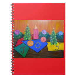 Christmas Joy Classic Notebook Anteckningsbok