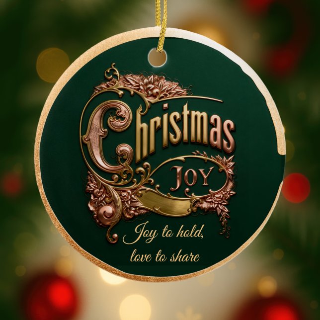 “Christmas Joy” Ornament (Skapare uppladdad)