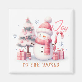 Christmas Joy to the World Magnet
