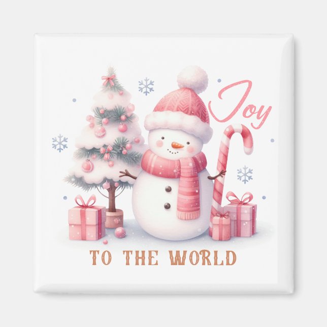 Christmas Joy to the World Magnet (Framsidan)