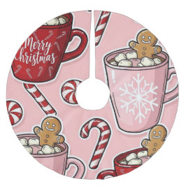 Christmas Julgransmatta Borstad Polyester