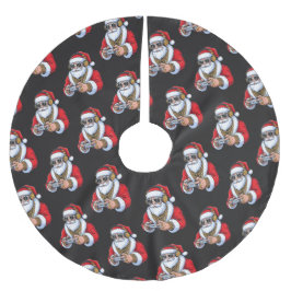 Christmas Julgransmatta Borstad Polyester