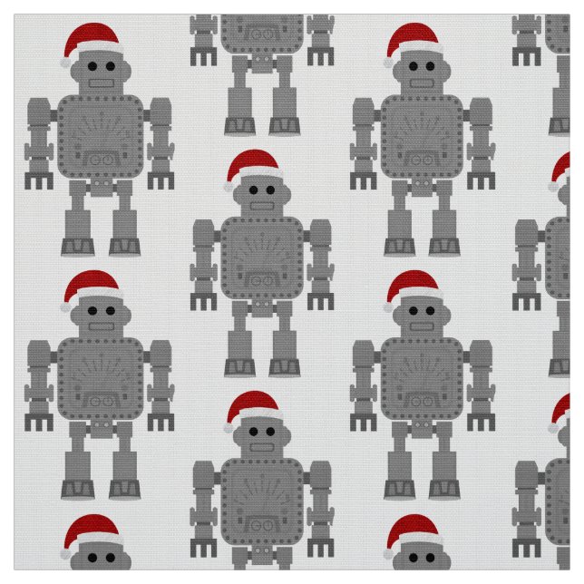 Christmas jultomten robot tyg (Provkarta)